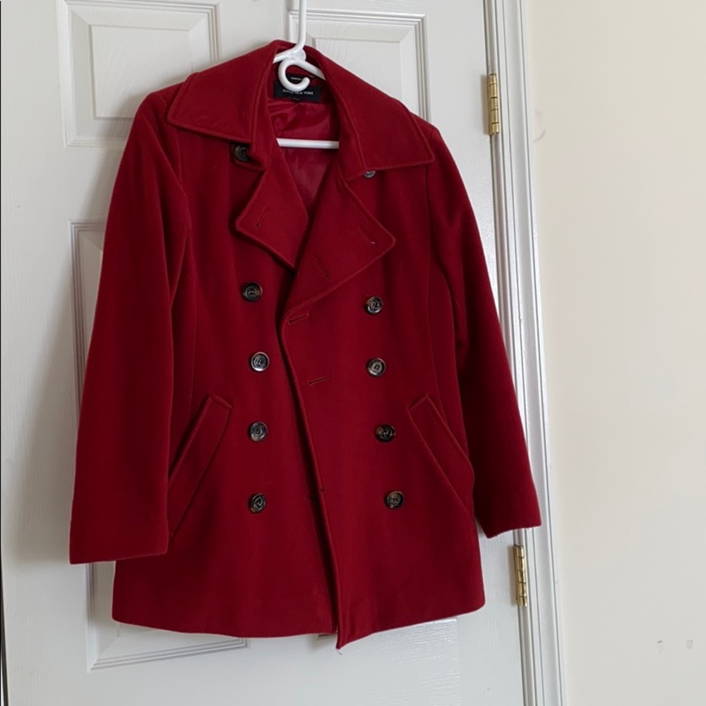 Jones New York red coat